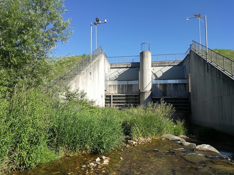 Hochwasserrückhaltebecken IUS